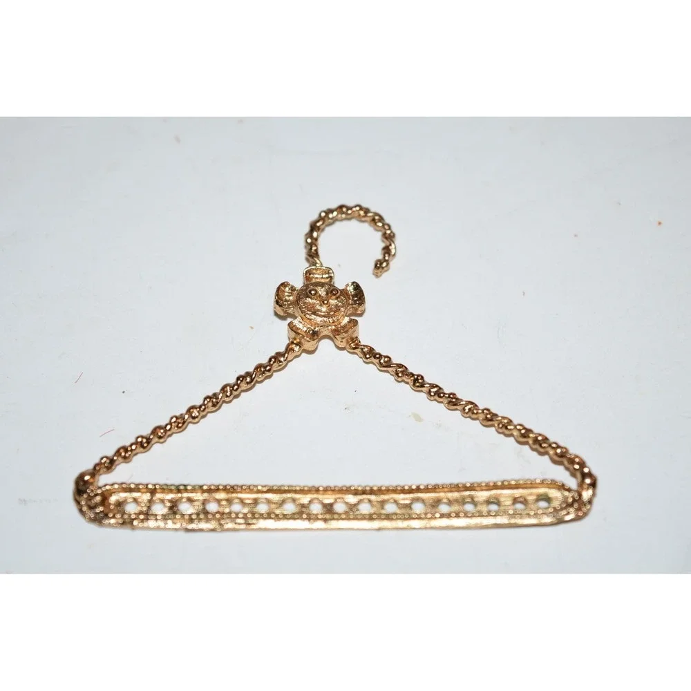 Vtg Clothes rack style Jewelry Holder Pedestal stand earrings pins Retro